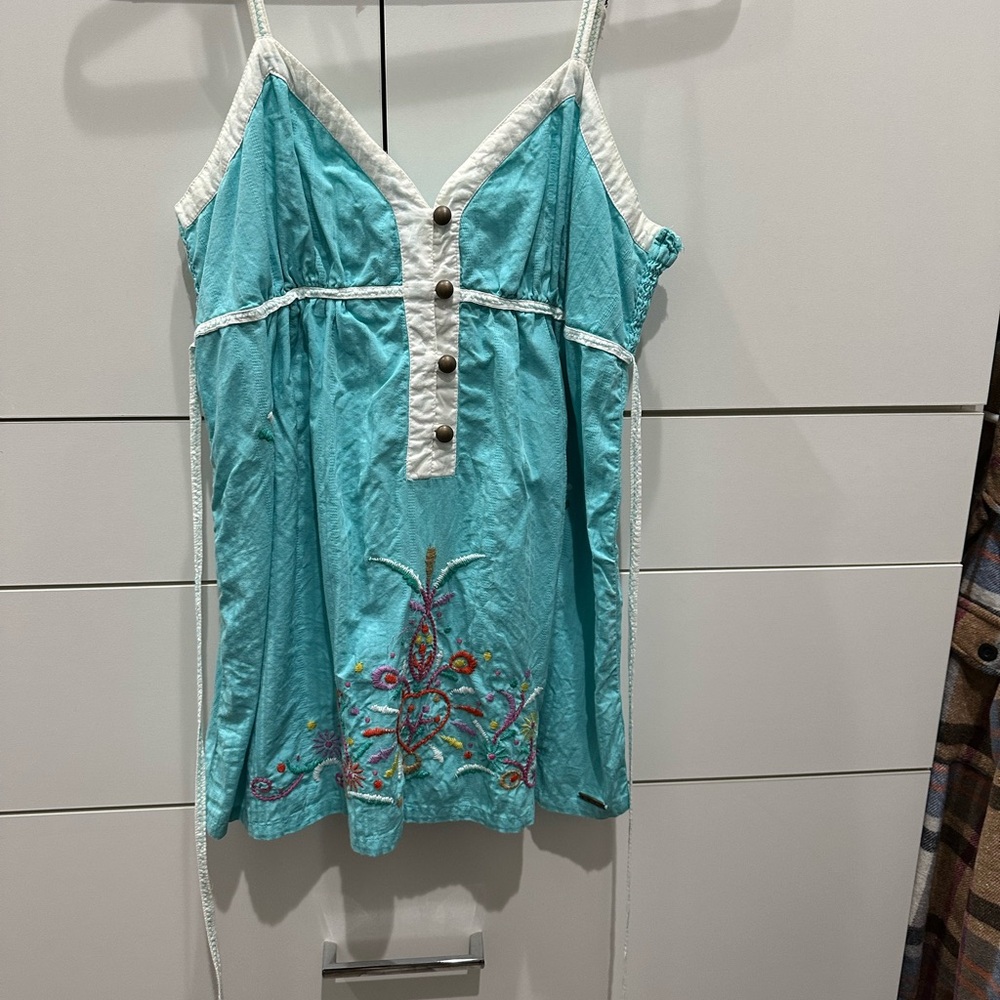 Roxy Blue Camisole Sleeveless Embellished